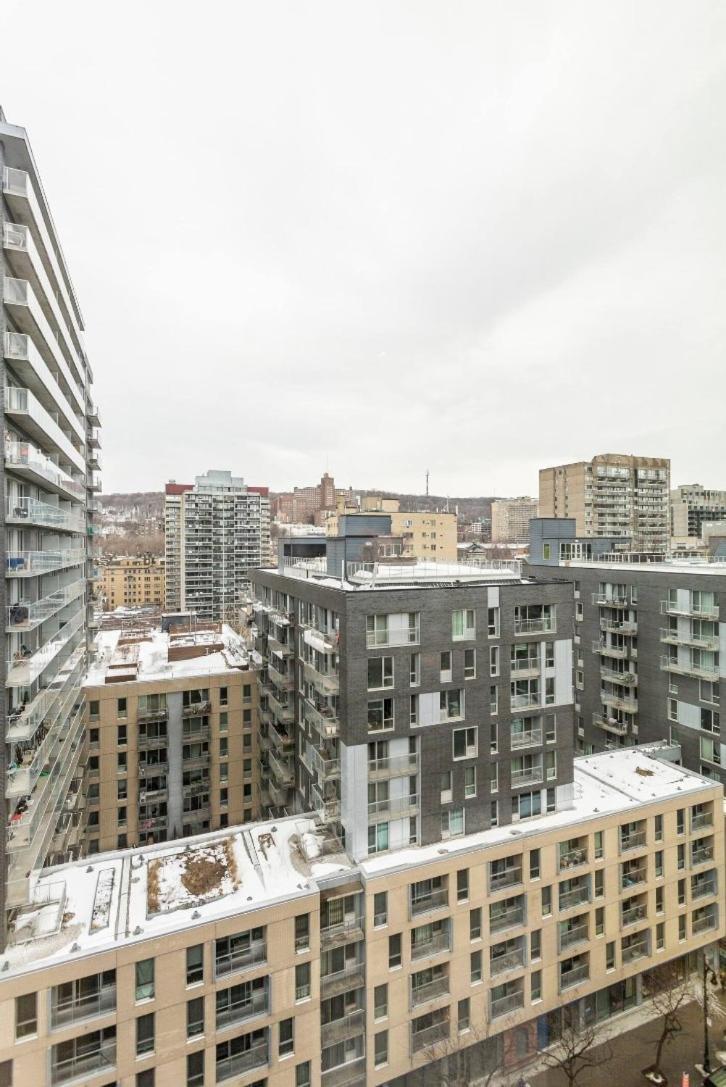 Апартаменты 2Br+Gym For Vip Corporate & Students Downtown Mtl Монреаль Экстерьер фото